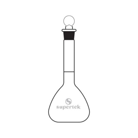 volumetric flask with stopper
