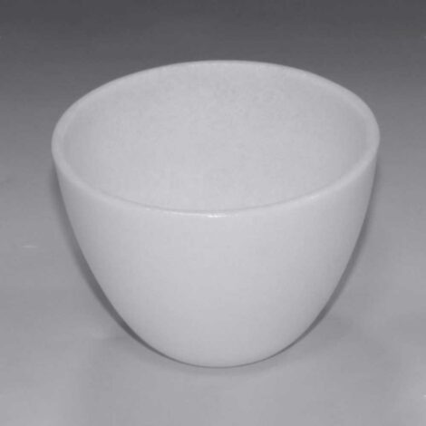 crucible without lid, silica